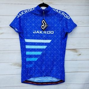 NEW Jakroo cycling jersey M blue